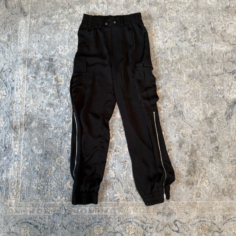 Fashion Nova Black Cargo Pants